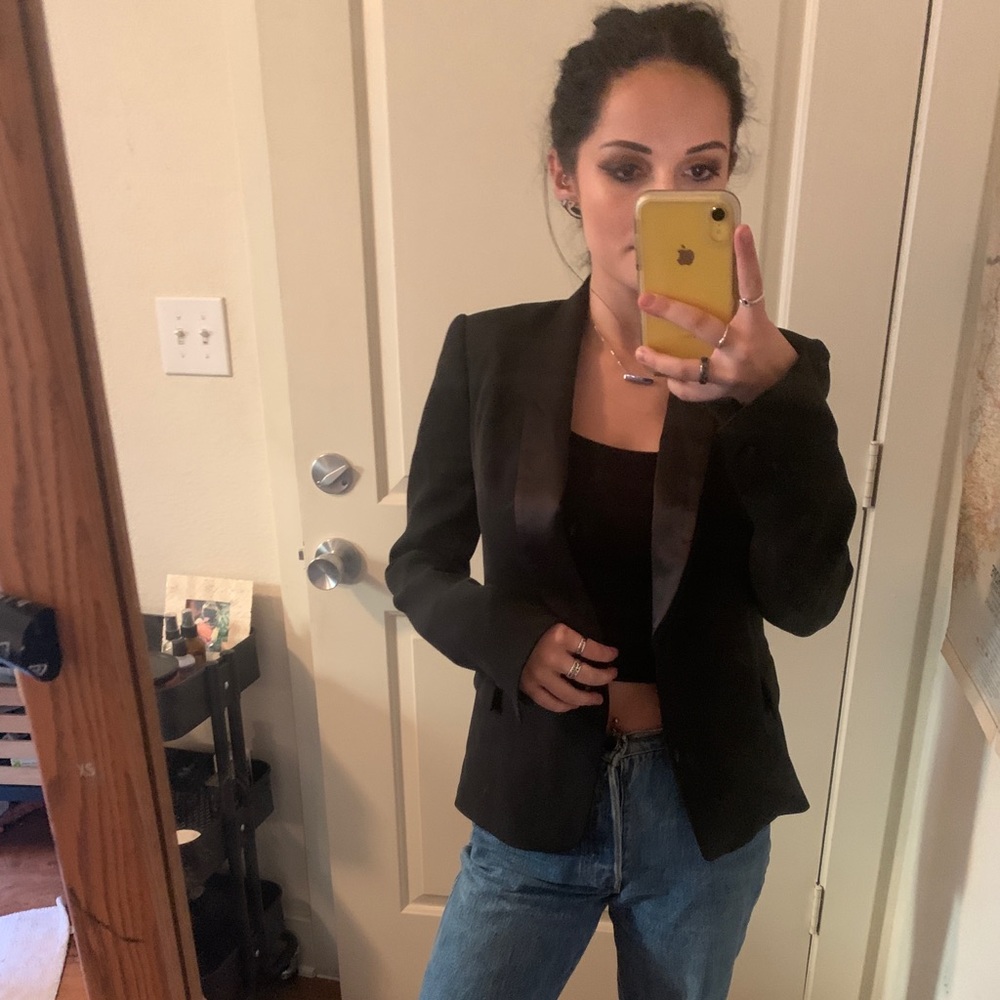 black blazer